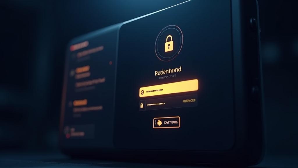 Kontodashboard mit Sperrhinweis und Login-Fehleranzeige
